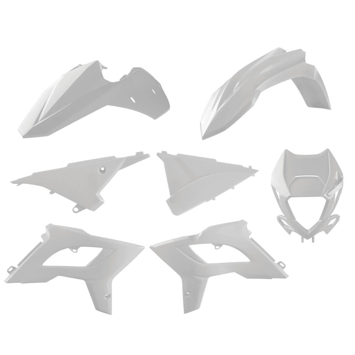 Polisport Complete Body Kit For Beta RR 50 2013-2017 White ABS Plastic Kit 91086