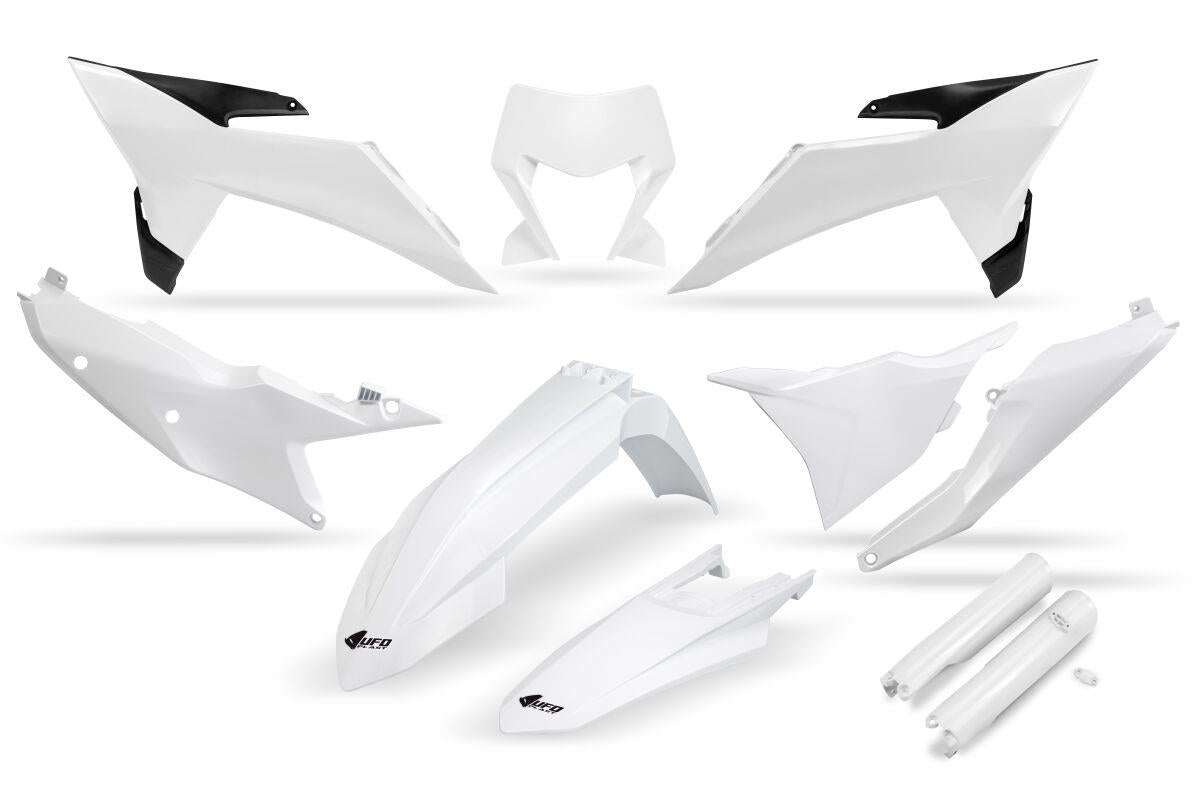 UFO Complete Body Kit For KTM EXC 300 TBI 2026 White Gloss Finish KTKIT546F@042