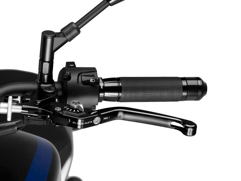 Puig Folding V3 Clutch (Black Lever With Black Selector) Silver 5998N