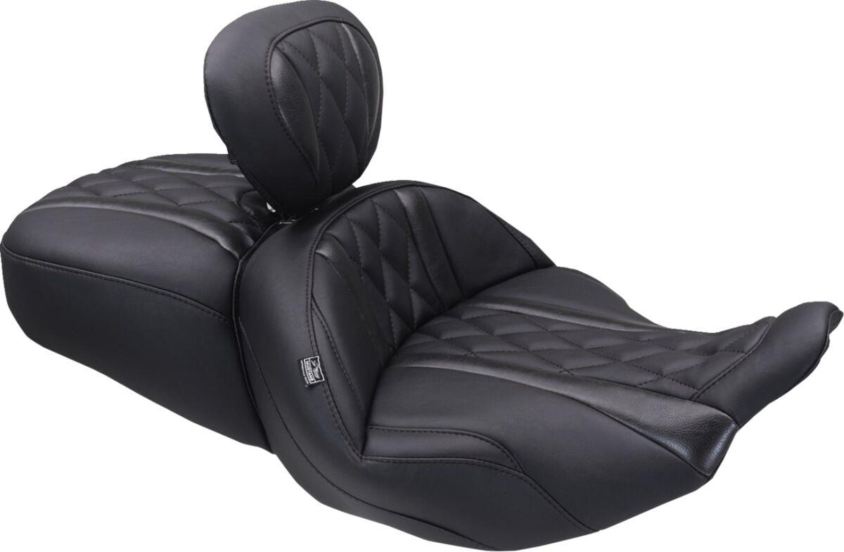 Mustang Deluxe Touring Driver Backrest For Harley Davidson FLHX 2023-2026 89460