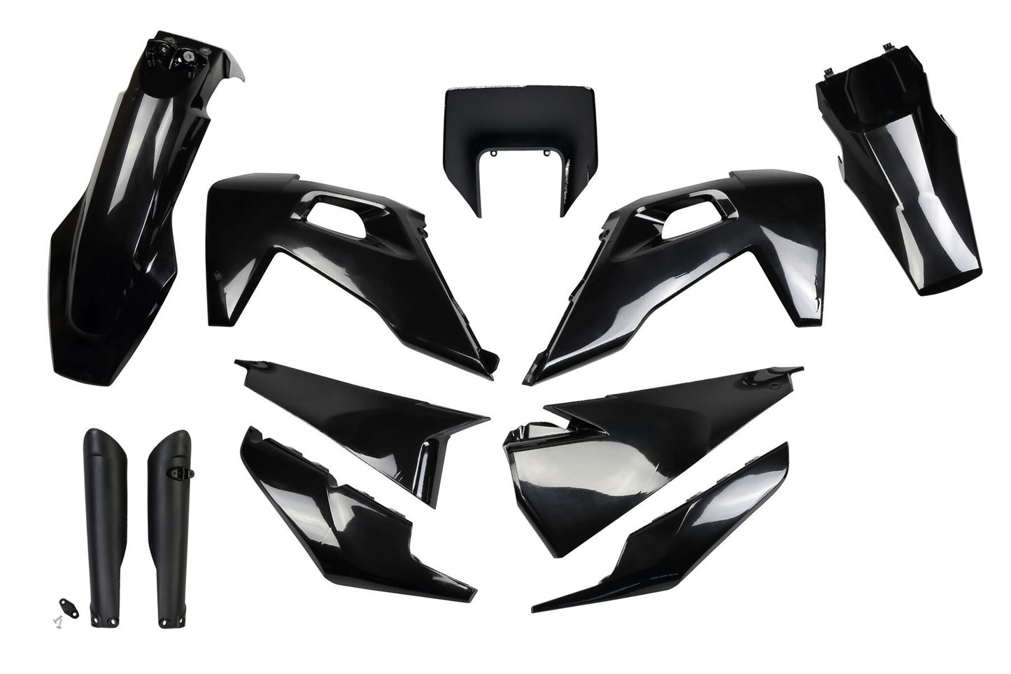 UFO Body Kit For Husqvarna Tx/Te/Fe 20-23 Black HUKIT623001
