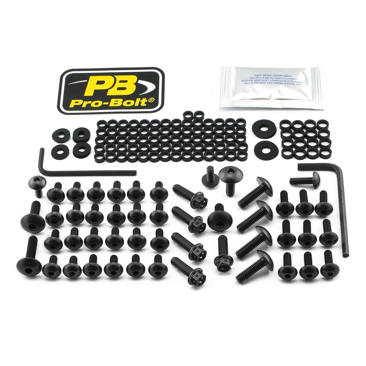 Pro Bolt Aluminium Fairing Bolt Kit For BMW R 1250 GS 2019-2024 FBM820BK
