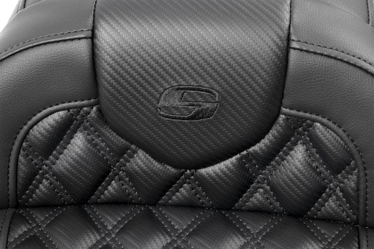 Saddlemen Roadsofa Lattice Stitch Seat For Harley Davidson FLTRXSE 1977 23-24 823-07-20600