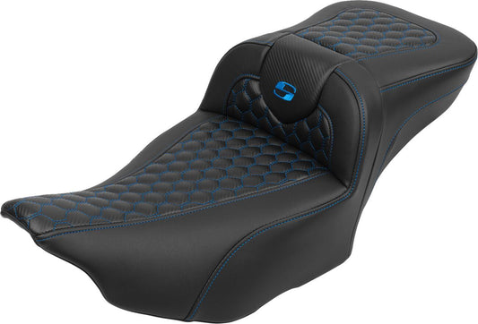 Saddlemen Roadsofa Seat With Backrest For HD FLTRXSE 1977 23-24 823-07-190B1