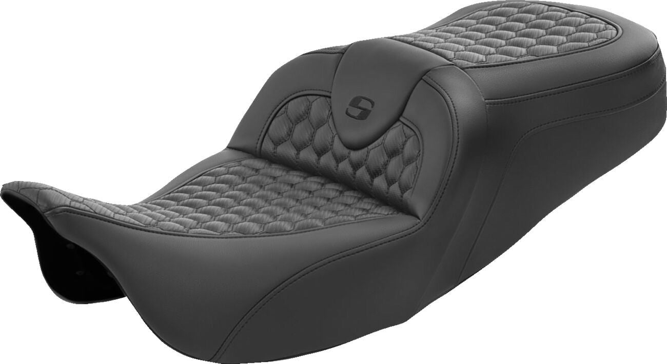 Saddlemen Honeycomb Roadsofa Seat Without Backrest For Harley Davidson FLHRXS 1868 ABS 08-24 808-07B-189