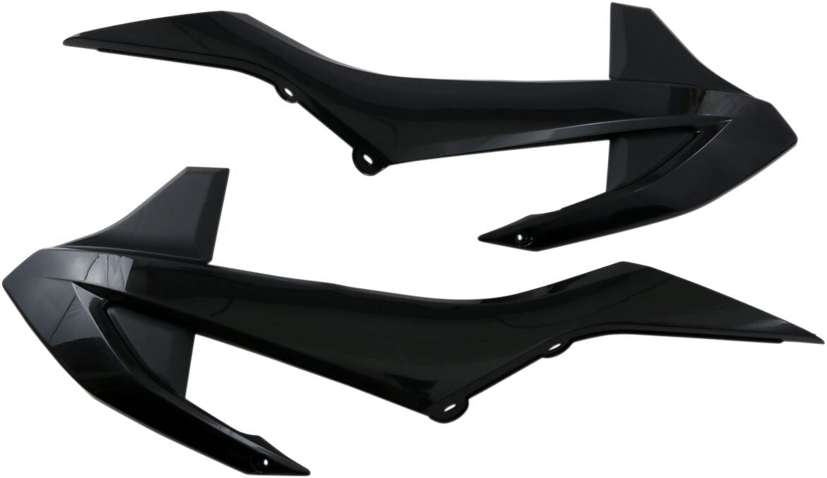 UFO RADIATOR COVERS KTM BLACK KT04085-001