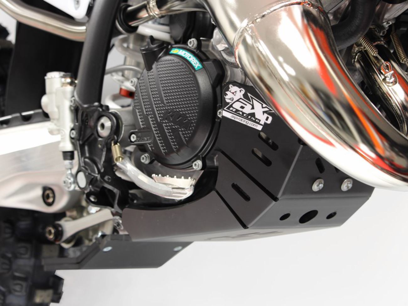 AXP RACING Xtrem Skid Plate For KTM SX 125 23-25 Black AX1671