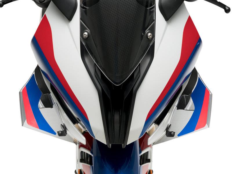 PUIG Downforce Spoilers Black for BMW S1000 RR 19-22 20522N