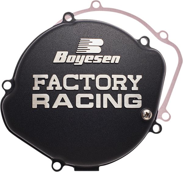 Boyesen Factory Clutch Cover For Honda CRF 250 R 2018-2023 Black CC-07CB