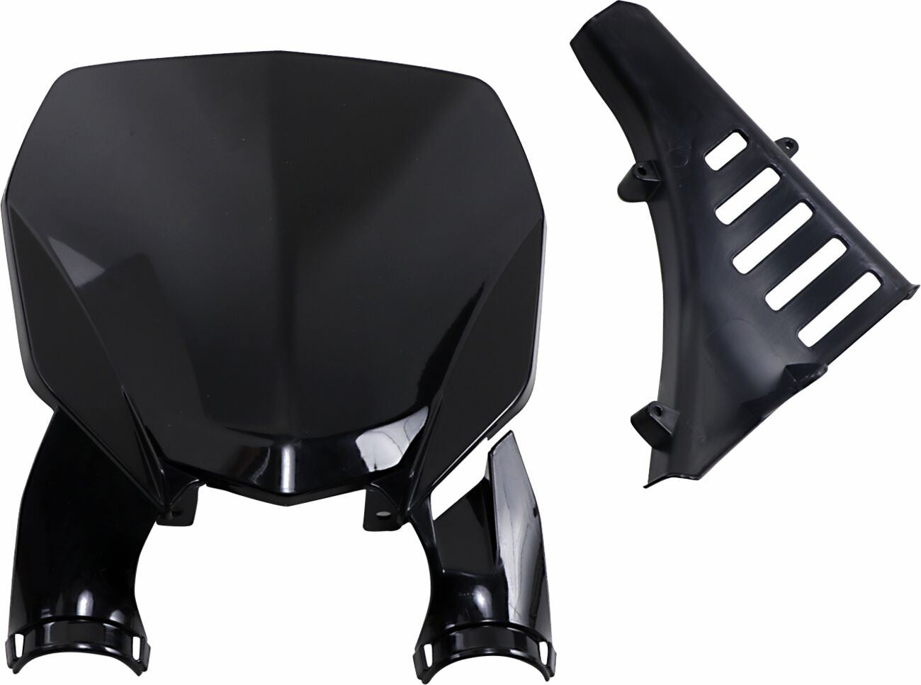 UFO Plate Stadium For Yamaha YZF 125 18-25 Black YA04873-001