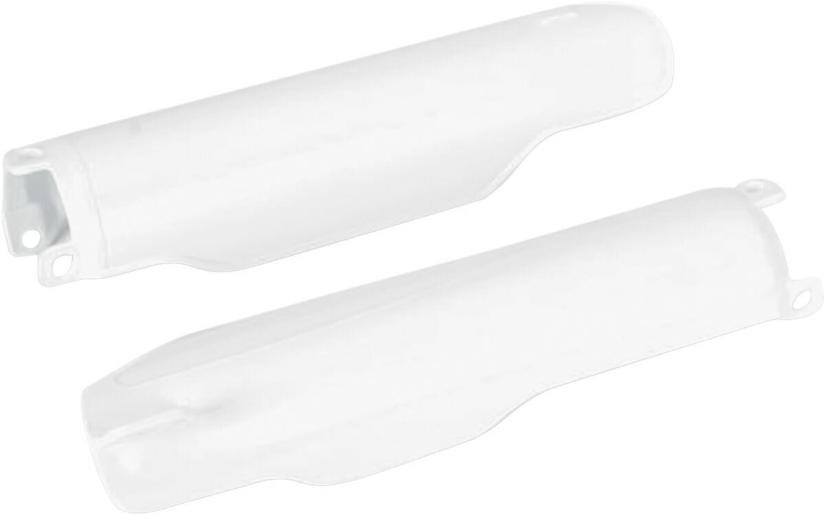 UFO FORK SLIDER PROTECTORS HONDA CR125/250/500 & CRF250/450R/X WHITE HO03672-041