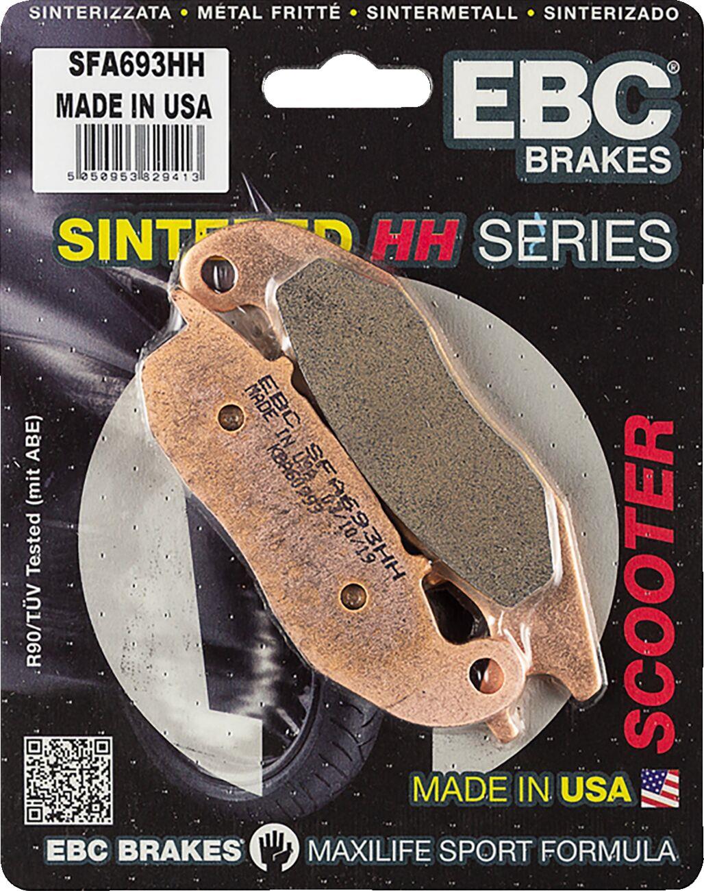Ebc Scooter Brake Pads For Piaggio Medley 125 S I-GET 2016-2024 SFA693HH