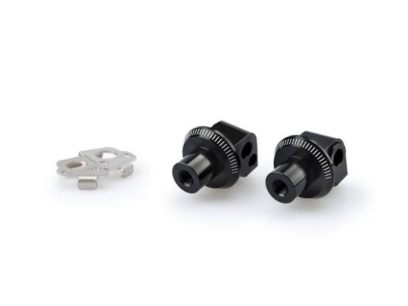 Puig Pillion Footpeg Adaptors Black 6857N
