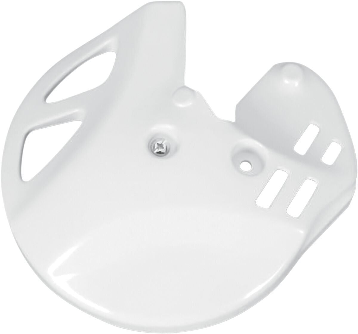 UFO FRONT DISC GUARD YAMAHA YZ/YZF WHITE YA02867-046