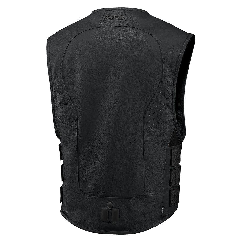 Icon Regulator D30 Stripped Vest Black