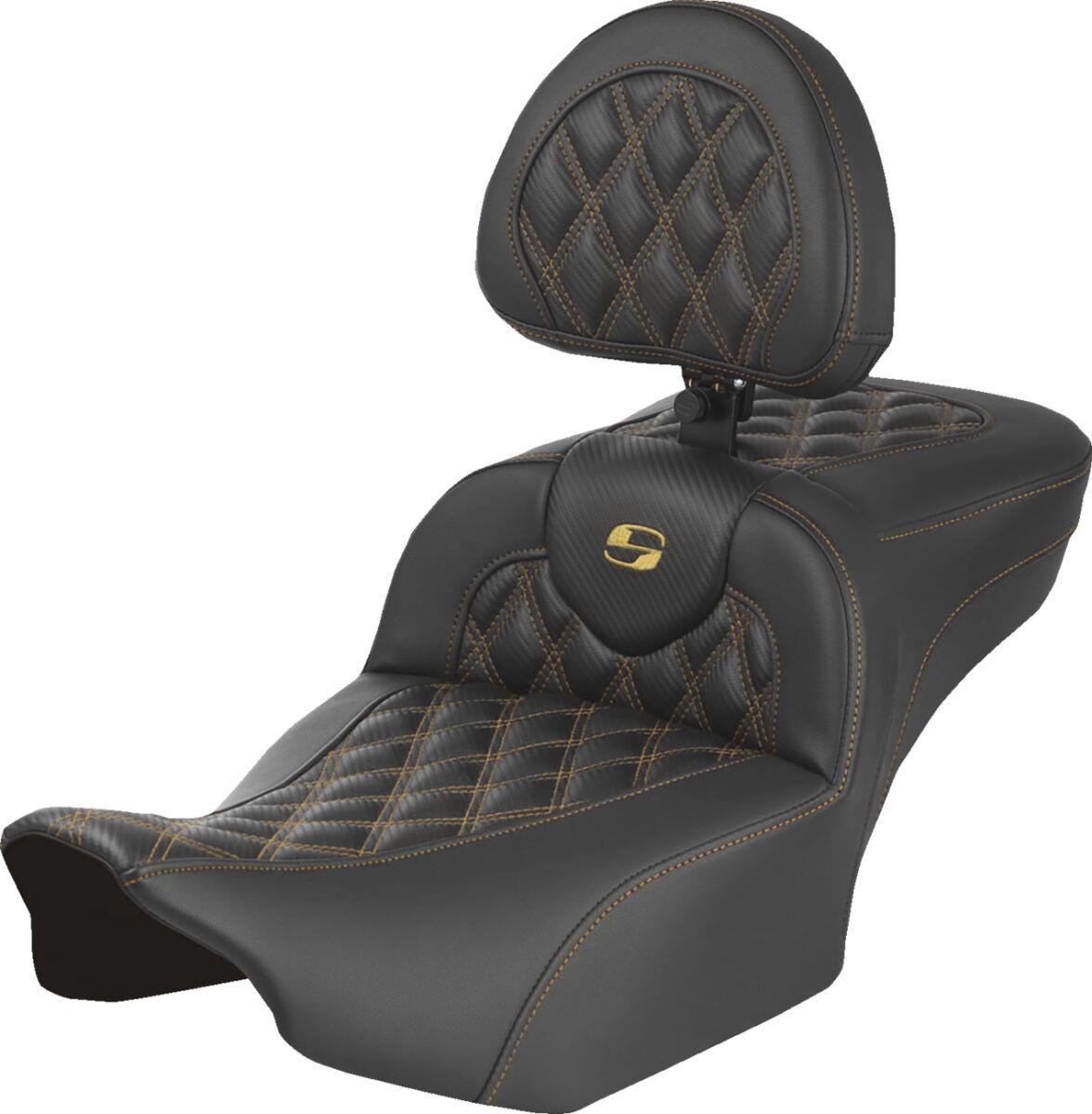 Saddlemen Roadsofa Carbon Fiber Seat For Harley FLHX 1923 2023-2026 823-07-207B7