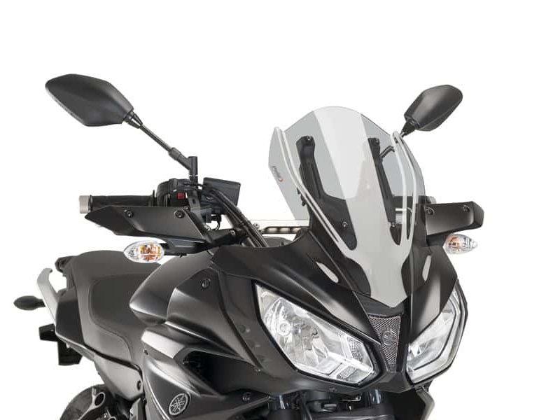 PUIG Z-Racing Screen Black for Yamaha MT-07 Tracer/Tracer 700/GT 16-19 9211N