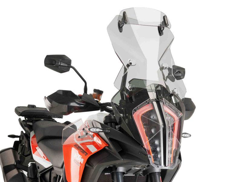Puig Touring Screen With Extender Light Smoke 20343N