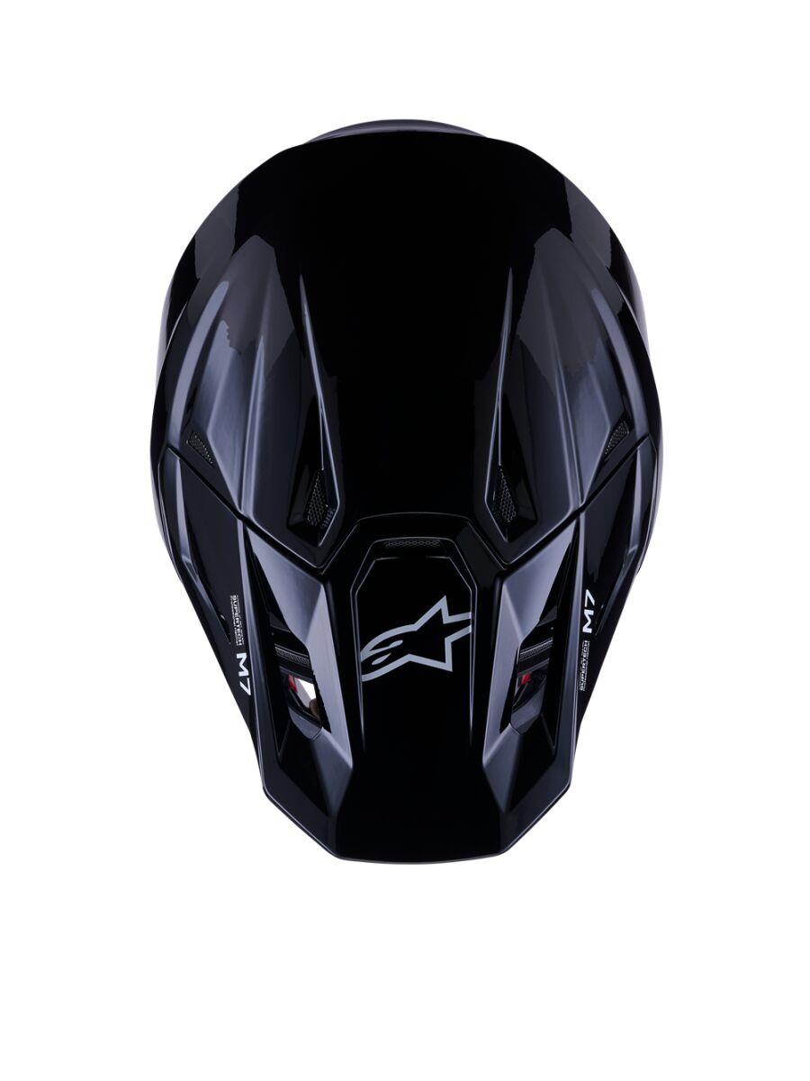 ALPINESTARS SM7 Helmet BLACK-GLO 2025 Model