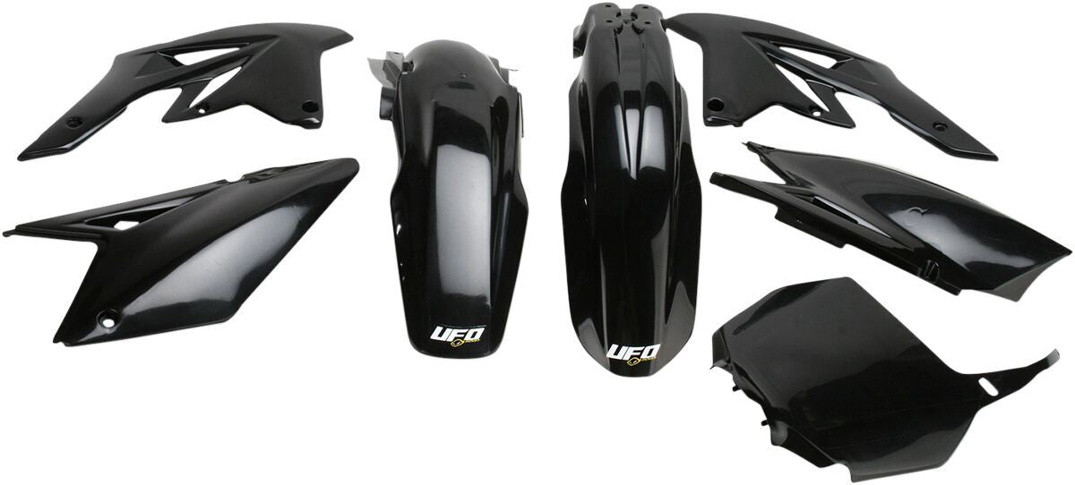 UFO COMPLETE BODY KIT SUZUKI RMZ250 BLACK SUKIT407E-001
