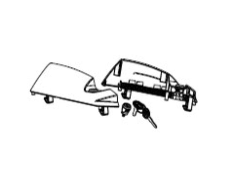 SHAD SH23 Replacement Locking Mechanism D1B23MAR