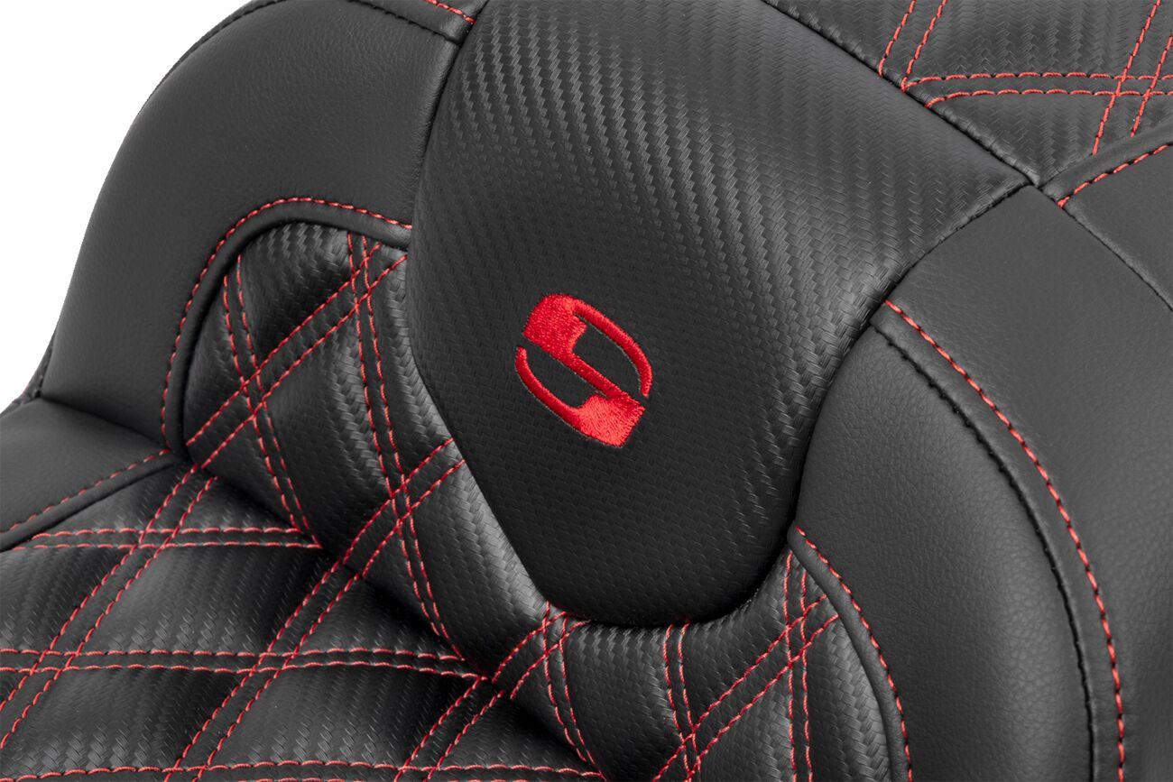 Saddlemen Roadsofa Lattice Stitch Seat For Harley Davidson FLTRXSE 1977 23-24 823-07-20604