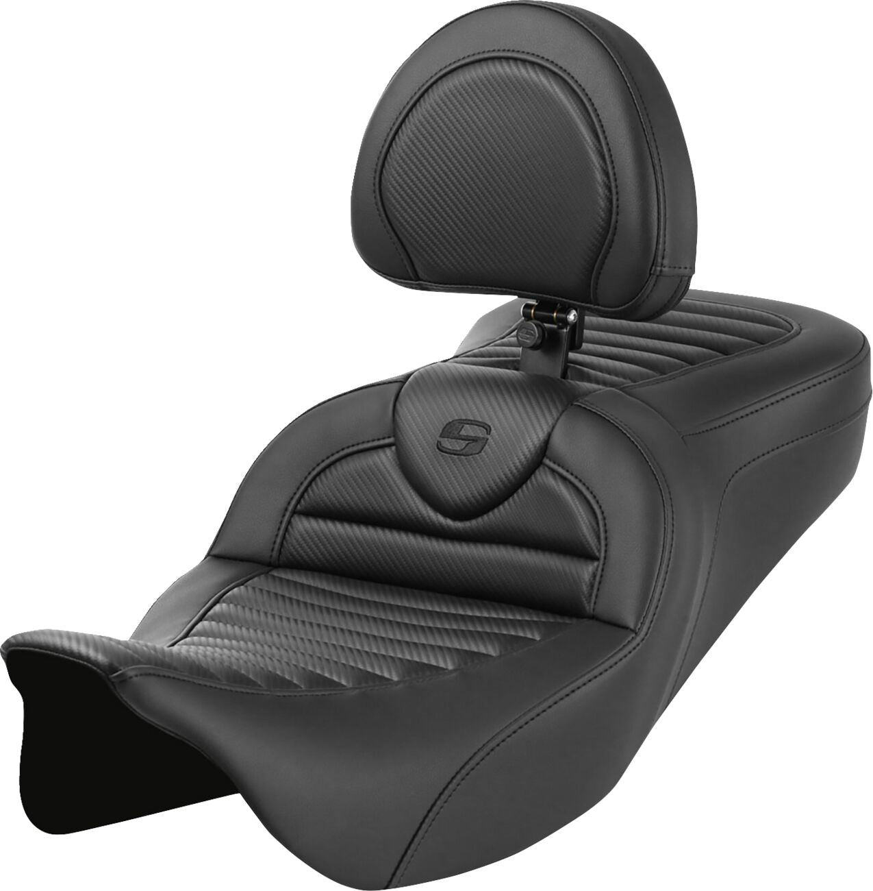 Saddlemen Roadsofa Saddlehyde Seat With Driver Backrest For Harley Davidson FLHXS 1868 ABS 08-23 808-07B-204B0