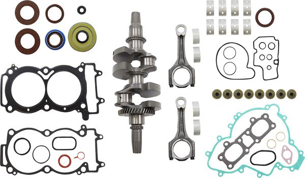 Hot Rods Bottom End Kit With OE Crankshaft For Polaris RZR 900 2018-2020 HR00122