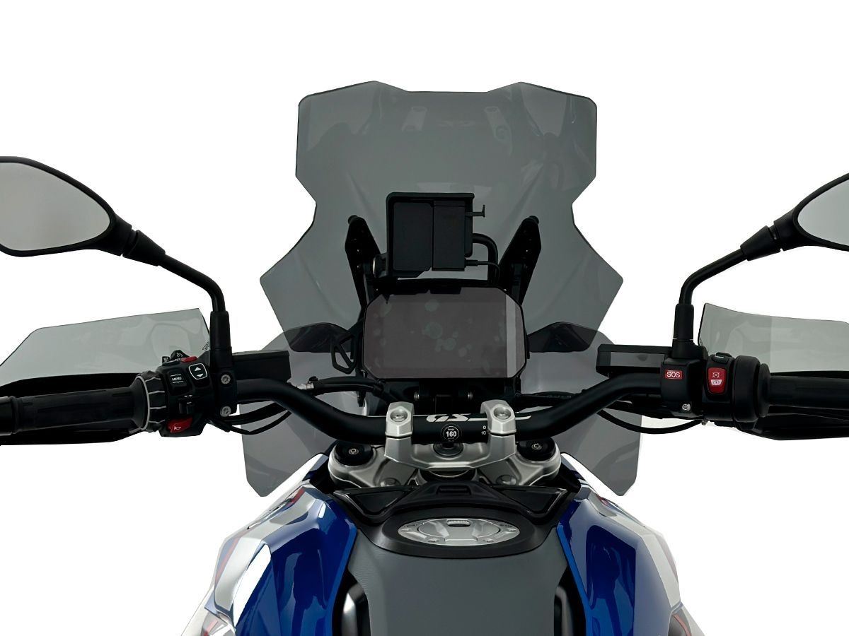 WRS Side Deflectors BMW R1300gs Dark Smoke Bm097fs