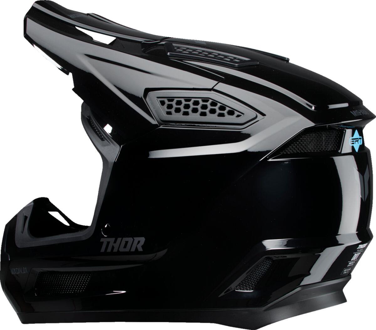THOR Fleet Blackout Gloss MX Helmet