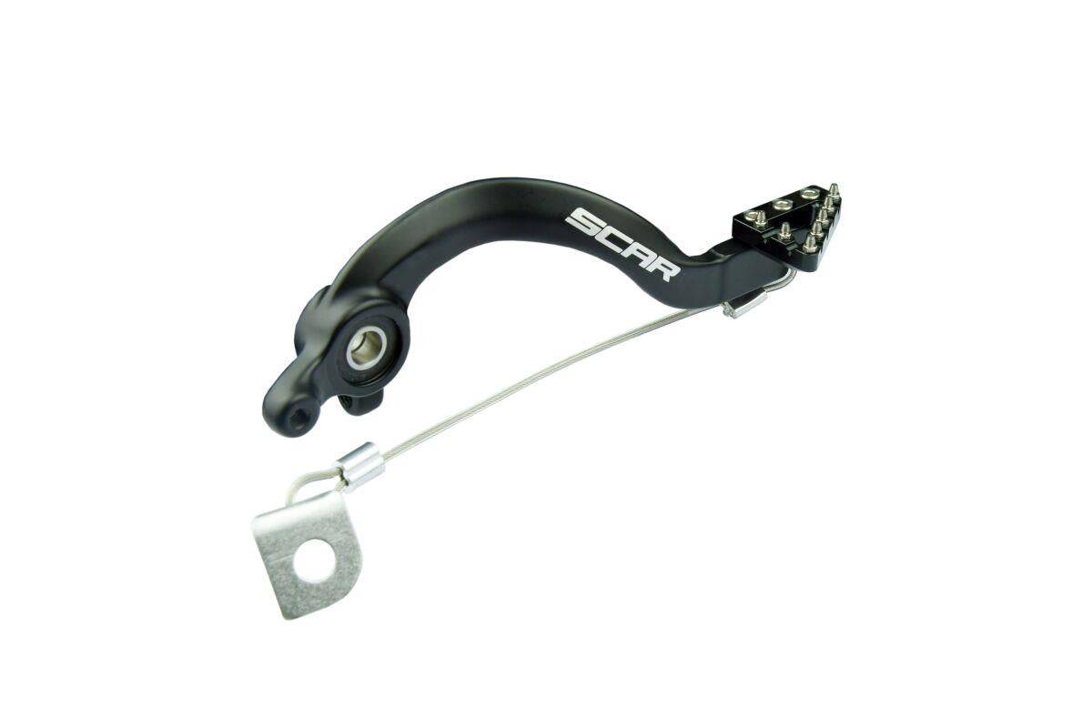 Scar Racing Brake Pedal For KTM SX 65 2009-2027 Black RBP501BK