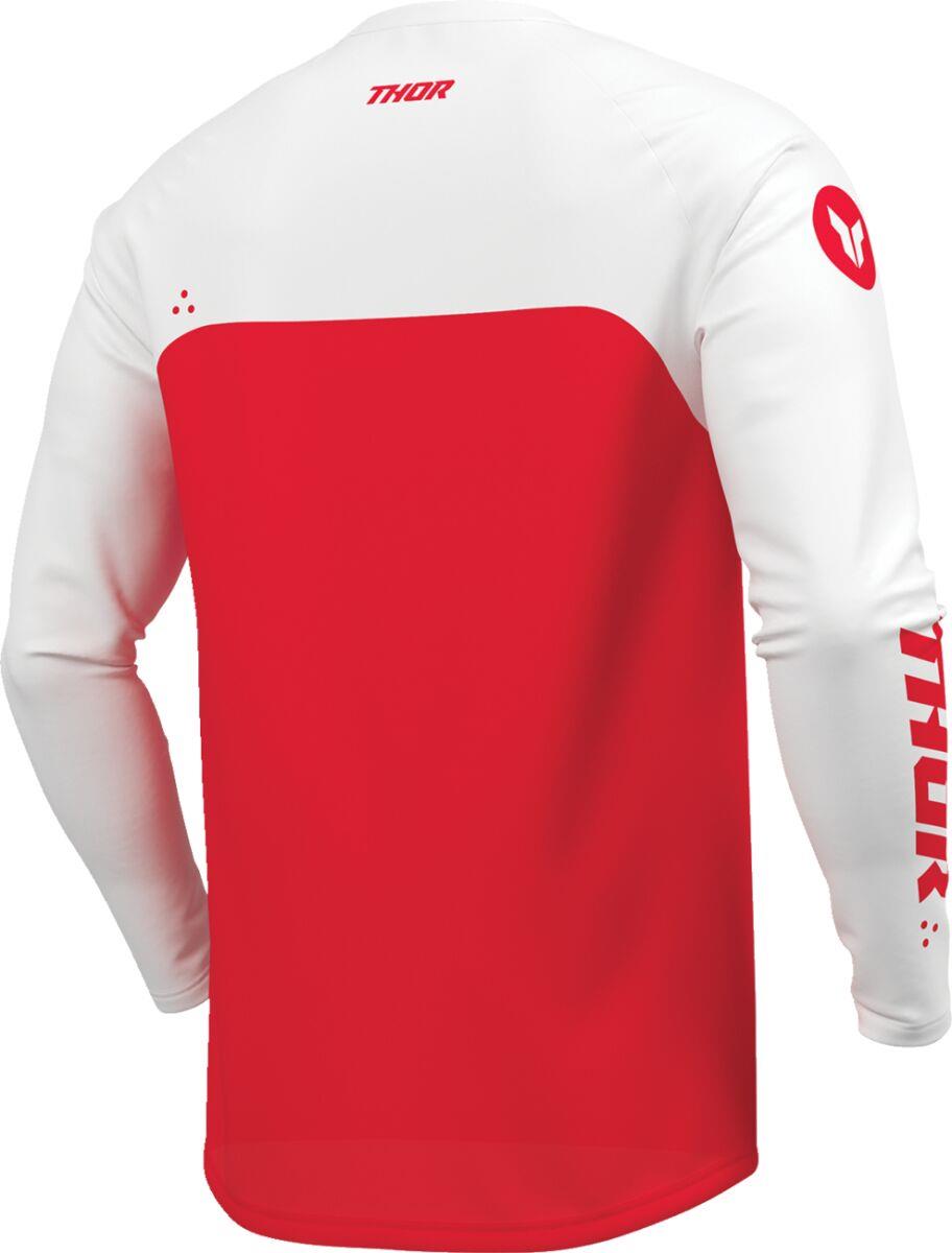 THOR Youth Ridemode Menace Jersey White/Red