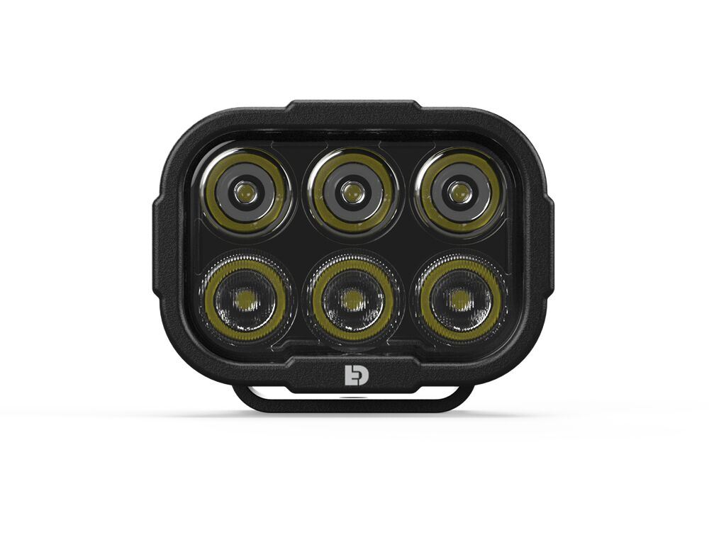 Denali DL6 Light Pod Hybrid Amber Dnl.DL6.050.A