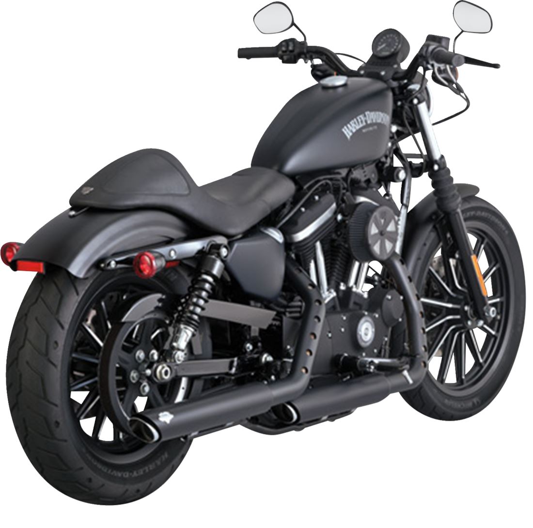 Vance & Hines 3" Twin Slash Slip-On Mufflers For HD XL 883 N 14-22 46361