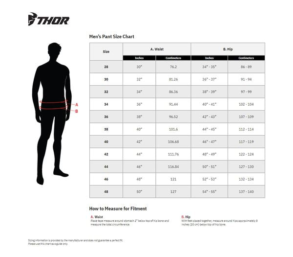 THOR Intense MTB Shorts Black/Gray/Red 2023 Model