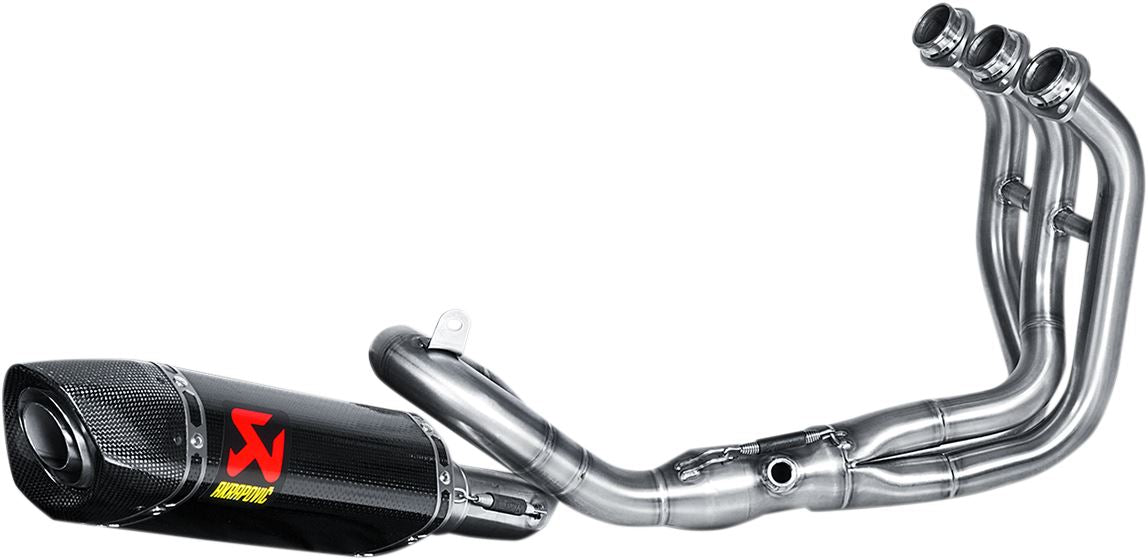 Akrapovic Racing Line Exhaust System Black Steel For Yamaha XSR 900 14-21 S-Y9R2-AFC