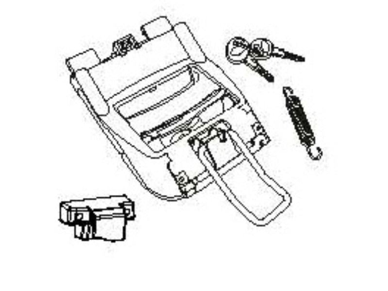 SHAD SH47 Replacement Locking Mechanism D1B47MAR