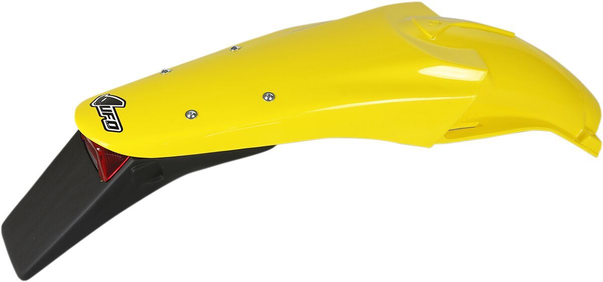 UFO ENDURO REAR FENDER W/ STOP-TAILLIGHT SUZUKI DRZ400E RM-YELLOW SU03984101