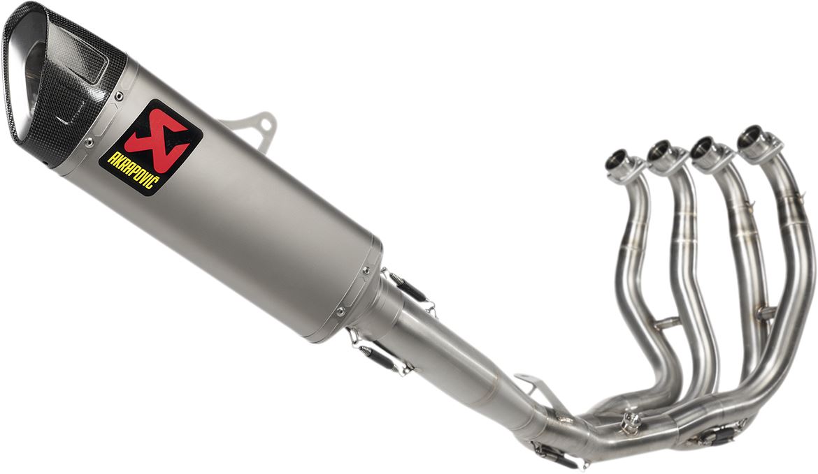 Akrapovic Racing Line Exhausts System White SS/TI For Suzuki GSX 1300 R 21-24 S-S13R1-APLT