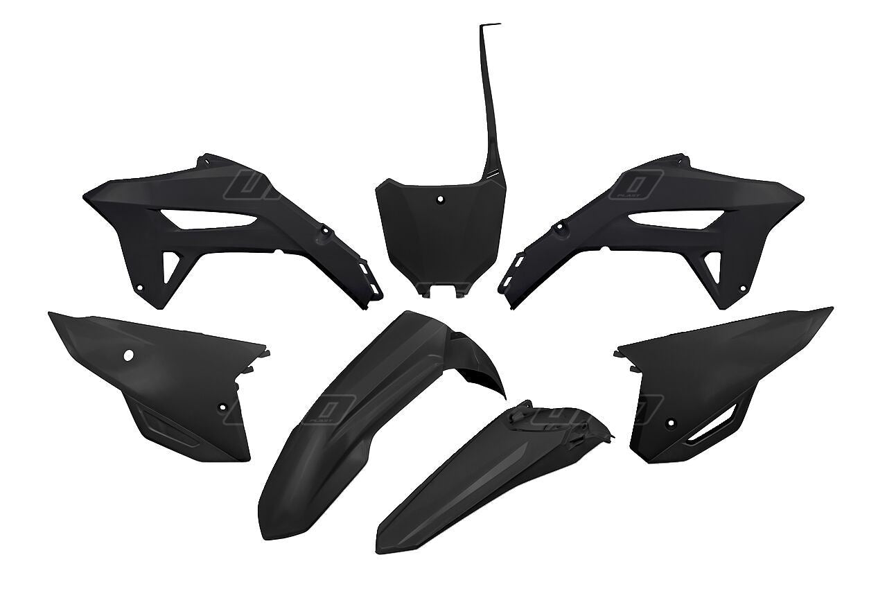 UFO Body Kit For Honda Crf450 21-24 Black HOKIT125-001