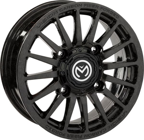 Moose Utility 325X Carbon Fiber 15X6 4/156 5+1 Alloy Quad UTV Wheel