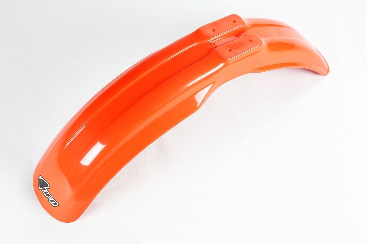 UFO UNIVERSAL FRONT FENDER MX/ENDURO 125-250-500 CR-ORANGE PA01008121