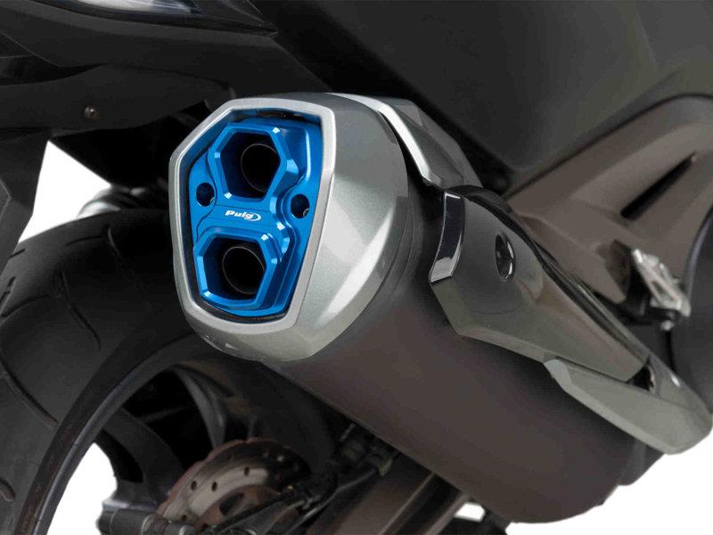 Puig Exhaust End Tube Blue 21342H