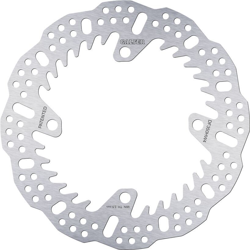 Galfer Brake Rotor Shark Fixed For Suzuki RM-Z 250 2005-2026 Silver DF350HW4