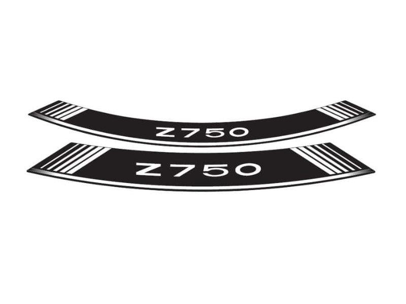 Puig Wheel Rim Stickers White 005NH