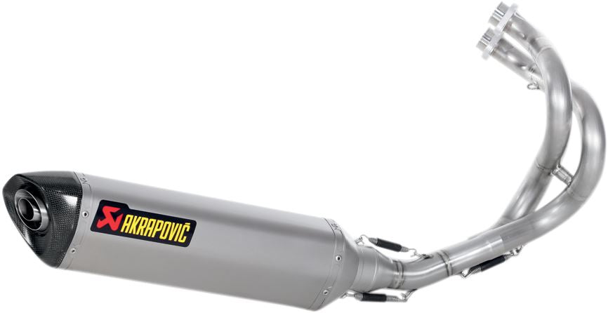 Akrapovic Racing Line Exhaust System Green For Kawasaki EX 650 12-S-K6R7-HT