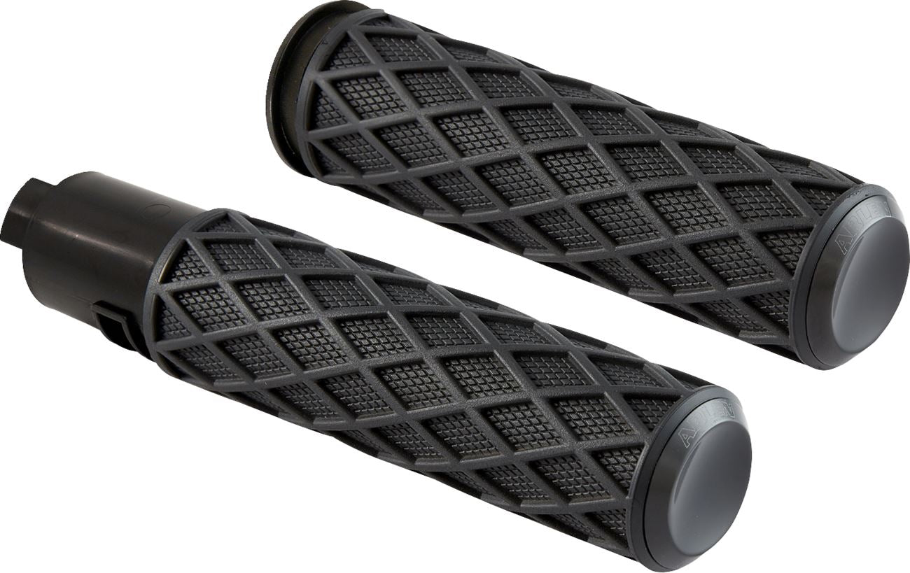 Arlen Ness Diamond Grips All Black For Harley Davidson FLHXSE 1977 23-24 500-058