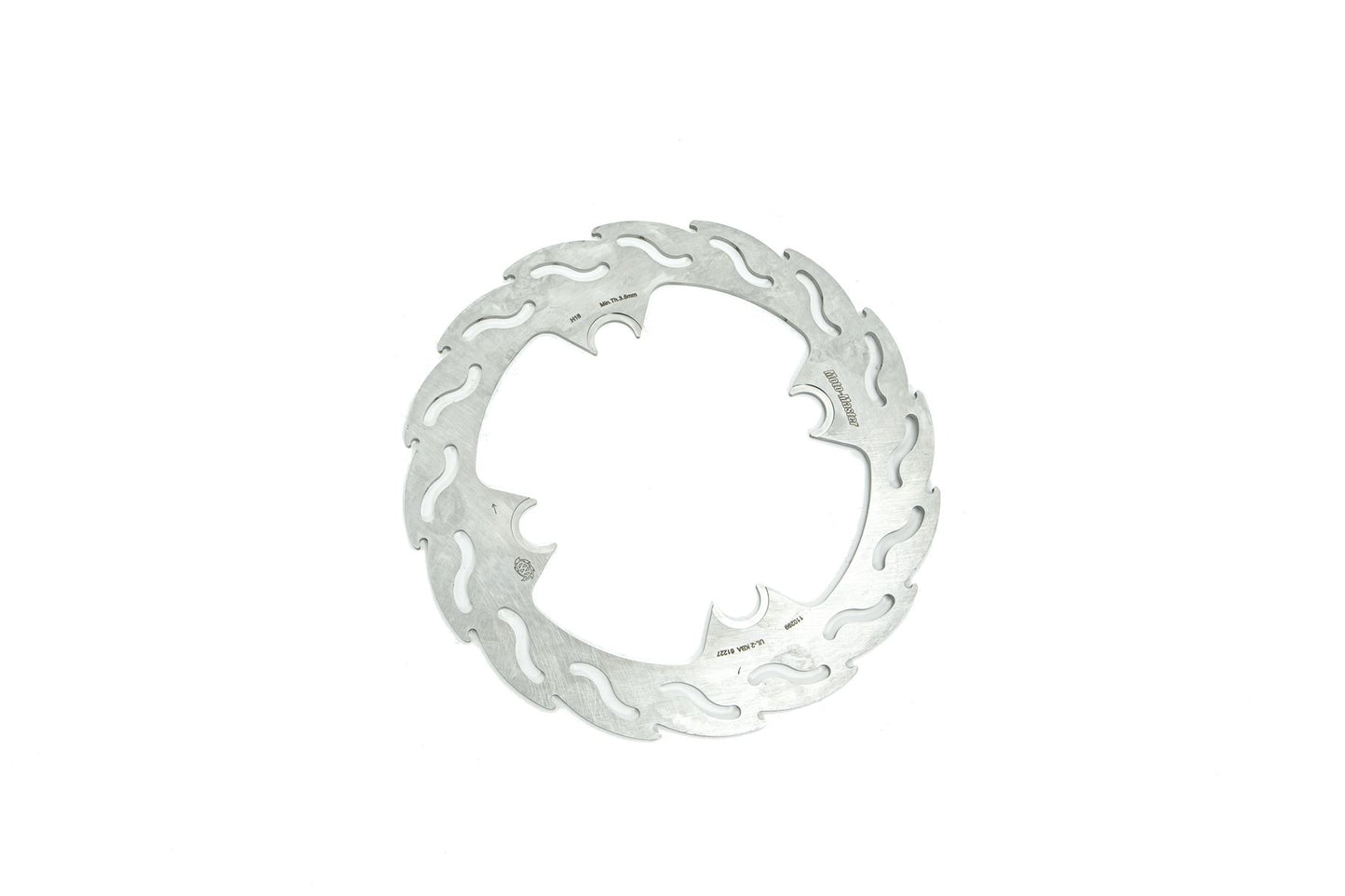 Moto-Master Flame Series Rotor Rear For Husqvarna CR 125 2005-2020 Silver 110299
