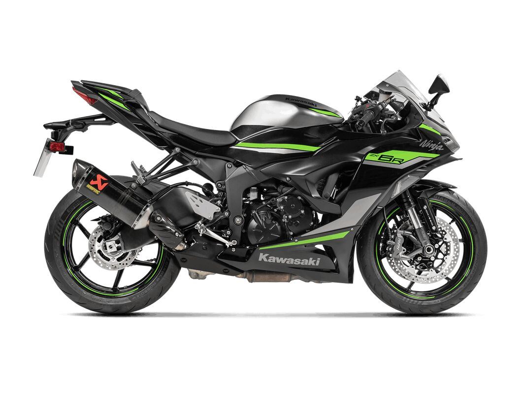 Akrapovic Slip-On Line Muffler CF For Kawasaki ZX-6 R 636 09-24 S-K6SO7-HZC/3