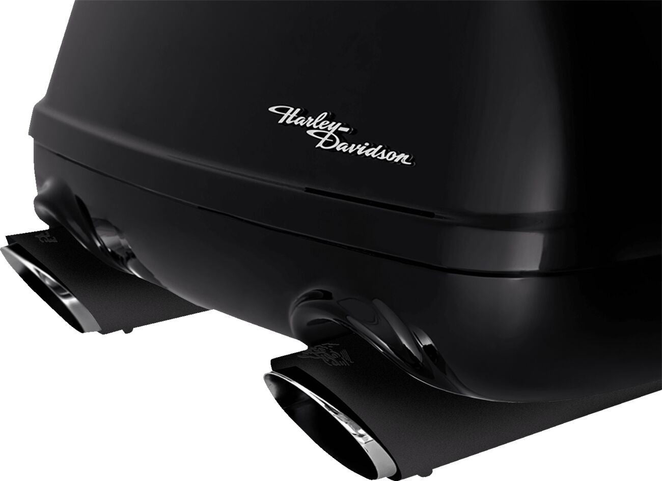 Vance & Hines Twin Slash Slip-On Mufflers For HD FLRT 1868 17-25 46796